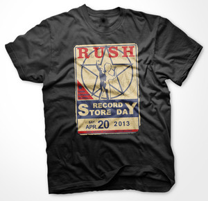 Rush/Record Store Day 2013 T-Shirt@Mens L